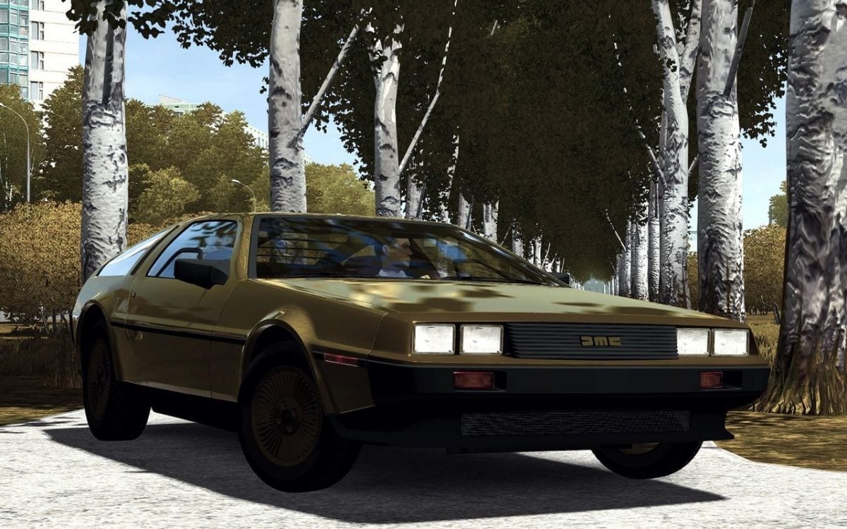 Мод Delorean Dmc-12 для Сити Кар Драйвинг v.1.5.1 - 1.5.6