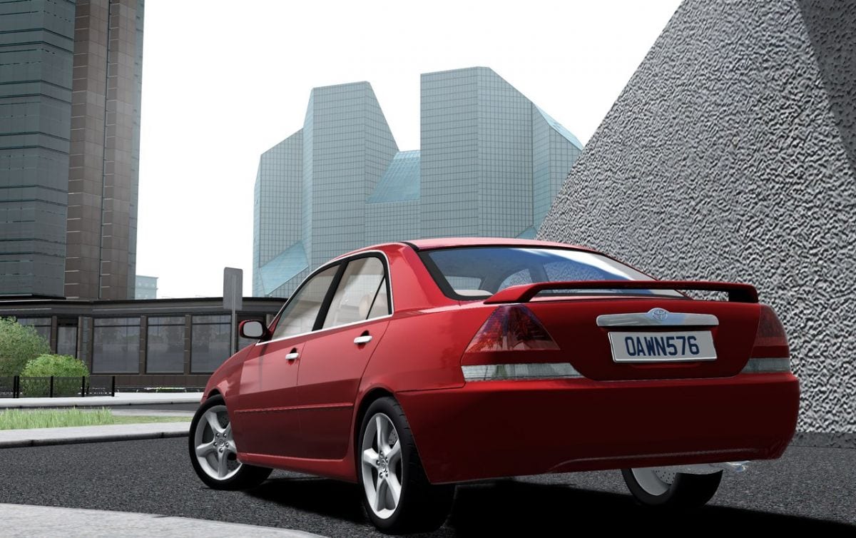 Мод Toyota Mark Ii X110 2004 для Сити Кар Драйвинг v.1.5.1 - 1.5.6